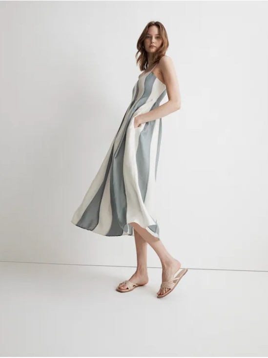 Madewell Dresses & Skirts - Madewell Striped Midi Dress